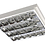 Thumbnail: Recessed Lighting Louvre full set with 2 tubes ( Fluorescent)